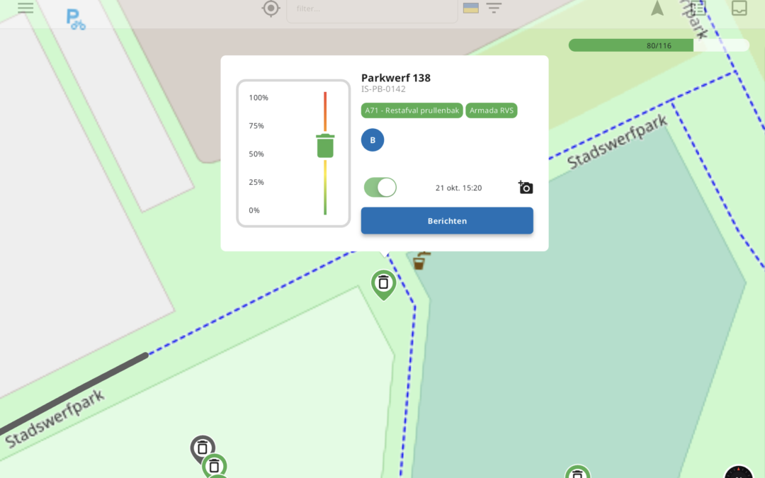 Slimme suggesties: gereedmelden binnen bereik